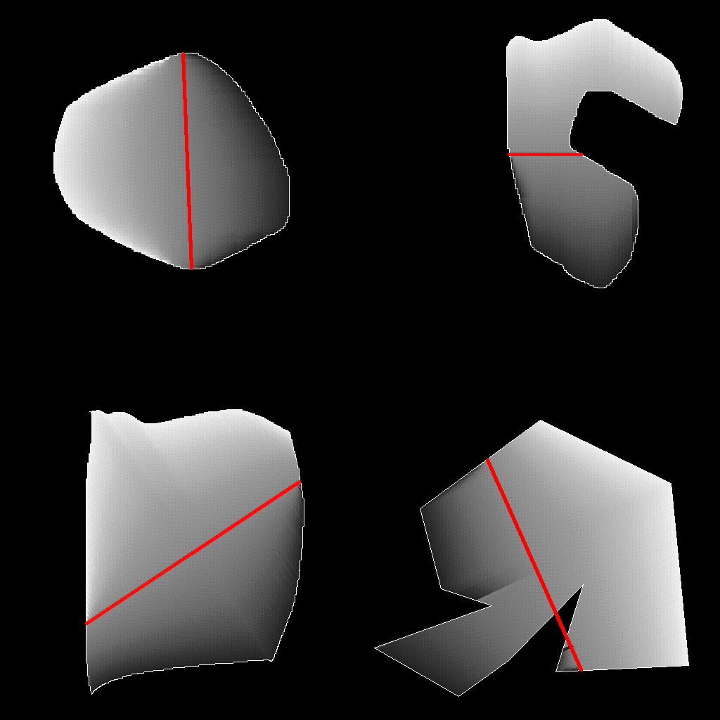 Shaped fill description example